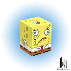 Squaroes Secret Lair Spongebob Squarepants Mocking Spongebob